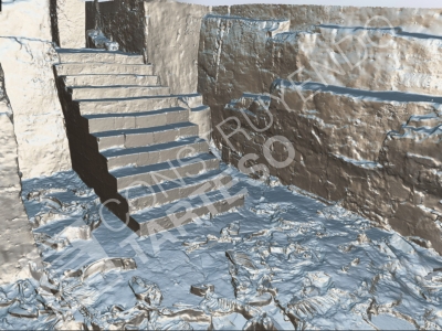 Modelo fotogramétrico del yacimiento de Casas del Turuñuelo (Guareña, Badajoz)