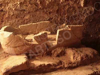 Estructura documentada en la habitación 100